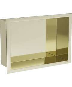 Mexen X-Wall-R półka wnękowa z kołnierzem 30 x 20 cm, złota - 1950302010