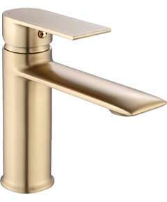 Rea Sanitary Bateria Umywalkowa REA Veneta Złota Szczotkowana Niska