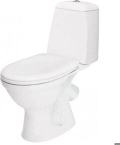 Cersanit WC pods Nord Compact ar izv. 45° un SC vāku