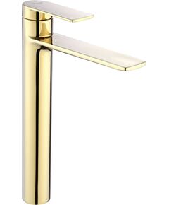 Rea Sanitary Bateria Umywalkowa REA STORM Złota Gold Wysoka