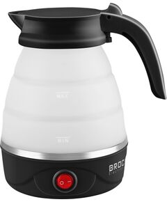 Brock Electronics Saliekama ceļojumu tējkanna BROCK WK 0904 BK 0.5L, 500W