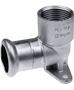 Kan-Therm NT sienas īsais līkums 90° 18×½" i - gab.