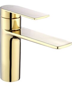 Rea Sanitary Bateria Umywalkowa REA STORM Złota Gold Niska