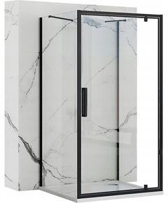 Rea Sanitary Kabina Prysznicowa Przyścienna Rea Rapid Swing Black