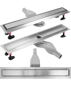 Rea Sanitary Odpływ Liniowy REA Neox Superflow STAL SZCZOTKOWANA 60