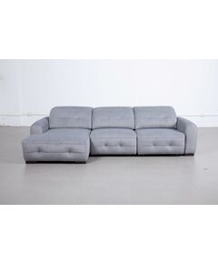 Divans 51137M Grey Right Static Sofa