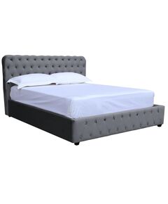 Gulta BELINDA new 140 Dark Grey Bed
