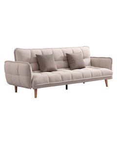 Divans DIONIS Beige Linen Sofa