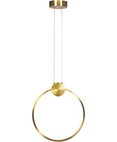 Toolight LAMPA SUFITOWA WISZĄCA LED APP1394-CP OLD GOLD 30cm