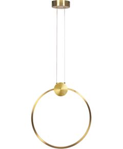 Toolight LAMPA SUFITOWA WISZĄCA LED APP1397-CP OLD GOLD 40cm