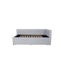 Gulta MARIO 90 Light Grey Right Bed