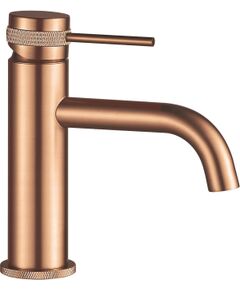 Rea Sanitary Bateria Umywalkowa REA Lungo Grip Miedź Szczotkowana Niska