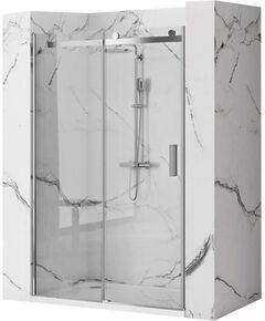 Rea Sanitary Drzwi prysznicowe Rea Nixon-2 120 Chrome