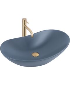 Rea Sanitary Umywalka nablatowa Rea Royal Blueberry Matt