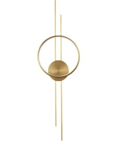 Toolight KINKIET ŚCIENNY LED APP1781-W ZŁOTY SZCZOTKOWANY