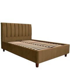 Gulta VALENCIA 140 Brown / Olive Green Bed