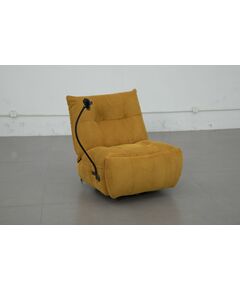 Krēsls 51261M Dark Gold Swivel Glider Armchair