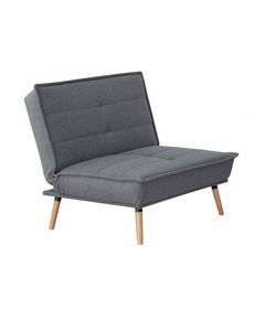 Krēsls AMBER Dark Grey Linen Armchair