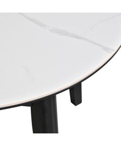 Galds ARES 120-150x85 White Matt Table