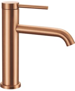 Rea Sanitary Bateria Umywalkowa REA CLIF MIEDŹ SZCZOTKOWANA Niska