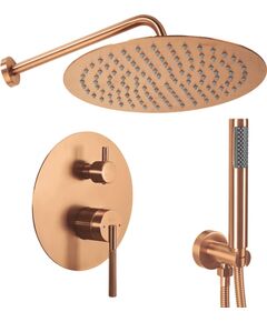 Rea Sanitary Zestaw natryskowy podtynkowy Rea Argon Miedź Szczotkowana  + BOX