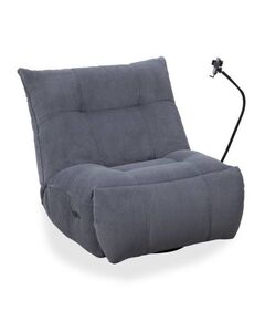 Krēsls MARCUS Grey Velour Armchair