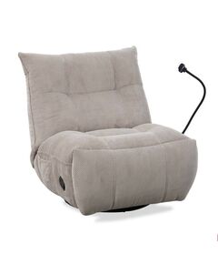 Krēsls MARCUS Light Brown Velour Armchair