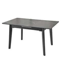 Galds OSTEN 120-160x80 Black Matt Table