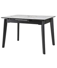 Galds OSTEN 110-140x80 White Gold Matt Table