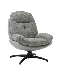 Krēsls ROY Grey Chenille Armchair
