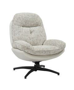 Krēsls ROY Light Grey Chenille Armchair