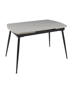 Galds VELA 110-170x75 White Marble Matt Table