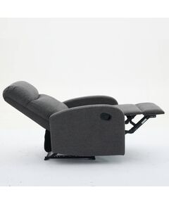 Krēsls VETIVER Grey Burlap Armchair