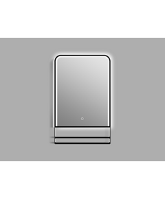 Vento Зеркало  LED Vento Venezia с полочкой 50X80