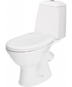 Cersanit Tualetes pods CERSANIT Nord 3/6, polipropilēna Soft Close poda vāks, 45gr izvads