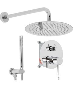 Rea Sanitary Zestaw natryskowy podtynkowy Rea Lungo Diamond Chrom + BOX