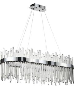 Toolight Lampa kryształowa wisząca APP1514-CP80