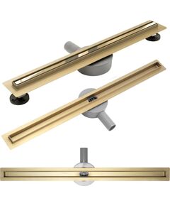 Rea Sanitary Odpływ Liniowy REA NEO SLIM PRO Złoty 70