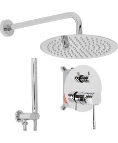 Rea Sanitary Zestaw natryskowy podtynkowy Rea Lungo Diamond Chrom + BOX