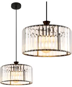 Toolight Lampa wisząca EBT027-1CP Czarna