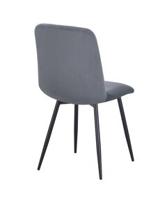 Krēsls BOS Grey Velour Chair