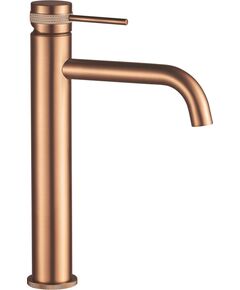 Rea Sanitary Bateria Umywalkowa REA Lungo Grip Miedź Szczotkowana Wysoka