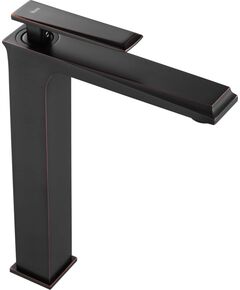 REA  Высокий REA Смеситель для умывальника   Romano Old Black