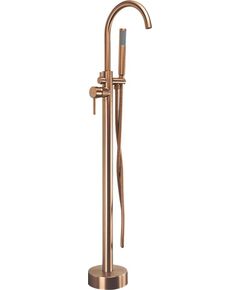 Rea Sanitary Bateria wannowa podłogowa Rea Lungo miedź szczotkowana