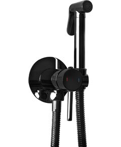 Rea Sanitary Bateria Bidetowa REA Lungo Loop Czarna Metaliczna