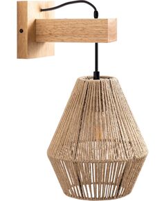 Toolight LAMPA ŚCIENNA KINKIET APP1149-1W Wood