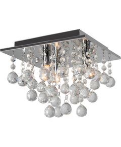 Toolight Lampa Sufitowa Kryształowa Plafon APP404-C