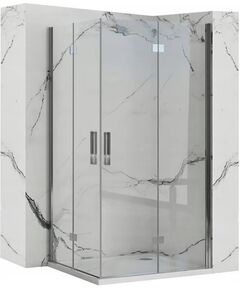 Rea Sanitary Kabina prysznicowa Rea Molier Chrome Double 100x100