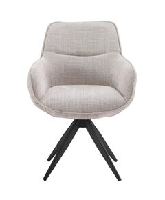 Krēsls TURIN Beige Chenille Chair