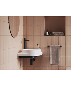 Washbasin Yard 450 C ceramic white matt